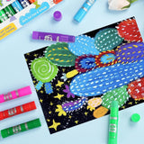 Tempera Paint Sticks For Kids & Artists,144 Pack 12 Vibrant Color,Non-Toxic,Quick Drying,Classic Rainbow Colors,Washable Solid Paint Crayons,Ideal For School Classroom Art Projects & Diy Crafts