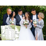 Greenery Bridal Shower Games, Funny Wedding Games Would She Rather Games For Guests, Couples Wedding Shower Game For Couples, Bridal Party Supplies, Engagement Party Game, 04