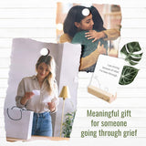 Healing Grief Affirmation Cards - Grief Gifts For Loss Of Grandmother, Comfort Cards For Bereavement Gifts, Sympathy Card For Loss Of Dad Mom, Memorial Sympathy Gift For Loss Of Loved One
