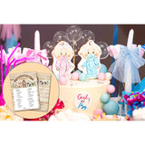 Baby Shower Games For Boys Or Girls - What'S In Your Purse Woodland Baby Shower Game - Safari Jungle Gender Reveal Party/Baby Bump Party Supplies Activities - Pack Of 30 Game Cards(C07)