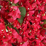 Pack Of 24 - Silk Bougainvillea Branches Artificial Flowers Stem Faux Bougainvillea Floral Hanging Vines For Home Wedding Centerpieces Table Vase Storefront Event Decor (Deep Pink - Pack Of 24)