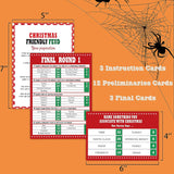 Christmas Friendly Feud Game,Christmas Party Games,Feud Game For Adults,Fall Ice Breaker Games,Classroom Activities Decoration,Christmas Party Supplies,Trivia Cards,S6