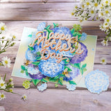 Mothers Day Pop Up Cards, Happy Mother'S Day, Hydrangeas, 3D Greeting Cards, Gift For Mom, Godmother, Stepmom, Sister, Grandma, Mother In Law, Wife, 5X7 - Includes Envelope And Message Note