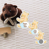 38 Pcs Winnie Baby Shower Scratch?Off Game Cards – Funny “Poop Lottery” Icebreaker Game For Boy Or Girl, Gender?Neutral Party Supplies