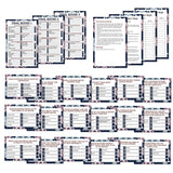 Winter Feud Games For Adults, Christmas Indoor Games Cards For Holiday Parties Family And Friend Gathering, Xmas Trivia Game, Quickly Mastered To Build Relationships, 1 Pack(B02)