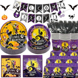 159Pcs Welcome Little Nightmare Baby Shower Decorations Nightmare Christmas Party Supplies Nightmare Christmas Baby Shower Decorations