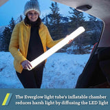 Portable Inflatable LED Light Tube Water Resistant Camping Lantern for Backpacking Van Life and Outdoor Security
