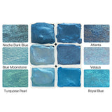 Handmade Metallic Watercolor Paint Set Pearlescent Water Color Pallet Adult Vibrant And Pearlescent Hues, For Illustrations, Calligraphy, Painting(Mermaid Coast)