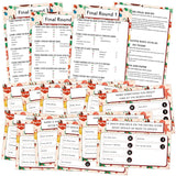 Christmas Friendly Feud Quiz, Christmas Party Games, Family Feud Game For Adults, Family Reunion Games, Ideas For Office, Class (12 Pcs Question Cards, 3 Pcs Final Round Cards), Zc02