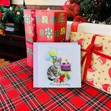 Quilling Cards 3D Birthday Cards, Handmade Paper Quilled Card, Handcrafted Quilling Card For Women, Kids And Special Family (Cat)