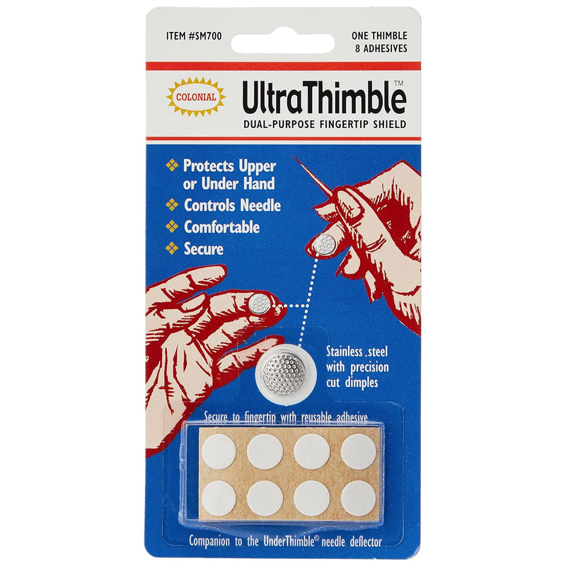 Colonial Needle Ultra Thimble Pack, Silver