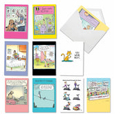 - 10 Assorted Funny Mother'S Day Cards Bulk Box Set W/Envelopes - Humor For Mom, Grandmother, Daughter, Stepmom - Variety Pack (1 Each Of 10 Designs) - Mom Messages Ac9184Mdg-B1X10