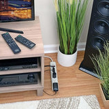 7 Outlet Surge Protector Power Strip with 25 ft Extra Long Cord