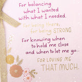 Hallmark Mothers Day Card from Son or Daughter (Thank You, Mom)