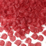 3000 Pcs Rose Petals, Dark Red Artificial Silk Flower Petals Fake Rose Petals For Romantic Night Silk Rose Petals For Wedding Proposal Anniversary Valentine'S Day Birthday Flower Decorations