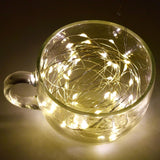 Fairy Lights 16Ft/5M 50 Led Twinkle String Lights Plug In Lights With Timer 8 Modes Waterproof For Christmas Tree Indoor