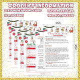 Christmas Friendly Feud Game, Christmas Trivia Quiz, Family Feud Baby Shower Game, Christmas Party Game For Family Activity Favors-30 Christmas Feud Cards & 3 Fast Money Round Cards-05