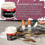 Impasto Clear Acrylic Gel Medium (500Ml Tub) - Layering & Extending Acrylic Paint
