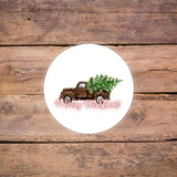 Freshie Christmas Holiday Cardstock Cutouts Rounds 2.5” In Random Mix | 24Pk| For Scented Aroma Beads Bake With Mold For Car Freshie Designs, Western, Santa Leopard Print, Cactus With Lights, Plaid
