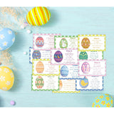 Easter Scavenger Hunt Games, Easter Treasure Hunt Clues Game Cards, Easter Party Games For Adults Friend Groups, Easter Party Decorations Supplies Favors?01