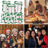 Christmas Party Games - Shower Game, Fall Winter & Christmas Friendly Feud, Family Feud Questions & Game For Adults, Games Cards & Party Decoration