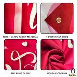 Pink Happy Valentines Day Banner - Xtralarge, 72X44 Inch | Valentines Day Backdrops For Valentines Day Decorations, Valentines Banner, Valentines Decorations