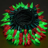C6 Battery Operated Christmas Lights, 100 Led 34Ft String Lights With 8 Modes, Auto Timer, Waterproof For Indoor Outdoor