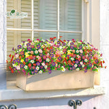 24 Bundles Fake Flowers Artificial Flowers Bulk Daisy For Outdoor Spring Garden Porch Farmhouse Decor