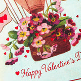 Hallmark Pack of Valentines Day Cards, Vintage Hot Air Balloon (10 Valentines Day Cards with Envelopes)