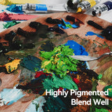 PHOENIX Permanent Alizarin Crimson Oil Paint - 150ml / 5.07 Fl oz. Single Large Tube - Artist Quality Oil Based Paint for Professionals