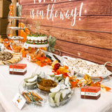 Thanksgiving Wood Book Stack Decor - Pumpkins Scarecrows Hayrides Tiered Tray Decor,Autumn Mini Faux Decorative,Farmhouse Mini Decorative Books Bundle (Pumpkins Book Stack Orange)