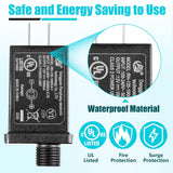 4 Pcs Replacement Yard Inflatable Adapter Power Supply Adaptor 12Vdc 1.0A Class 2 Power Supply For Halloween Christmas I