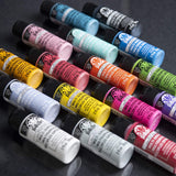 FolkArt 16 Piece Multi Surface Acrylic Craft Paint Set Formulated to be Non-Toxic that is Perfect for Beginners and Artists, Bright Colors Count, 2 Fl Oz (Pack of 16)