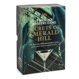 Professor PUZZLE Secrets of Emerald Hill - Multiplayer Murder Mystery Game Collection/Detective Game