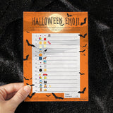 Halloween Party Emoji Guessing Game - 25 Game Cards For Kids, Adults, Classrooms, And Fall Events