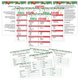 Christmas Friendly Feud Game Set, Friendly Feud Quiz, Family Feud Quiz, Baby Shower Game, Family Games For Adults, Christmas Games Xmas Holiday Winter Party Supplies-L006