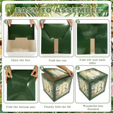 Jungle Safari Baby Boxes With Letters For Baby Shower Decorations - Animal Theme Decor Balloon Blocks For Safari Baby Shower, Gender Reveal, Birthday Party Supplies (Boy/Girl)