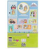 Paper Magic Group Bluey Valentine's Day Cards and Bluey Fuzzy Sticker Set - Valentine Exchange Cards