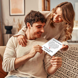 Valentines Day Card Husband From Wife - Sweet Valentines Day Card For Him Her, Romantic Valentine'S Card For Boyfriend Girlfriend Wife Husband, Valentine'S Gift Greeting Card From Wife Girlfriend