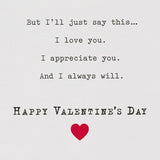Hallmark Valentine's Day Card for Husband (Three Gold Hearts) (0699VFE7622)