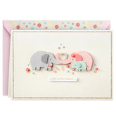 Hallmark Signature Mothers Day Card to Wife (Lucky Family) (799MBC1029)