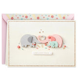 Hallmark Signature Mothers Day Card to Wife (Lucky Family) (799MBC1029)