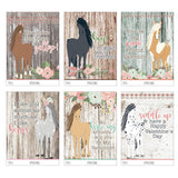 Beautiful Horse Pony Themed Valentine Day Classroom Sharing Cards - Ideal Valentine'S Day Idea For Work School - Set Of 24 You'Re My Mane Friend