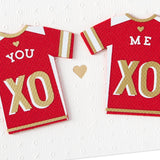 Hallmark Signature Valentines Day Card (Sports Jerseys, Same Team),799VFE1144