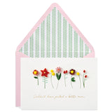 Hallmark Signature Mothers Day Card (Quilled Flowers, Couldn't Have Picked a Better Mom) (899MBC1009)