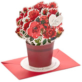 Hallmark Paper Wonder Pop Up Valentines Day Card, Displayable Bouquet (Today, Tomorrow, Always), 699VFE1171