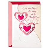 Hallmark 729VFE1191 Valentines Day Card for Wife or Girlfriend (Beautiful You)