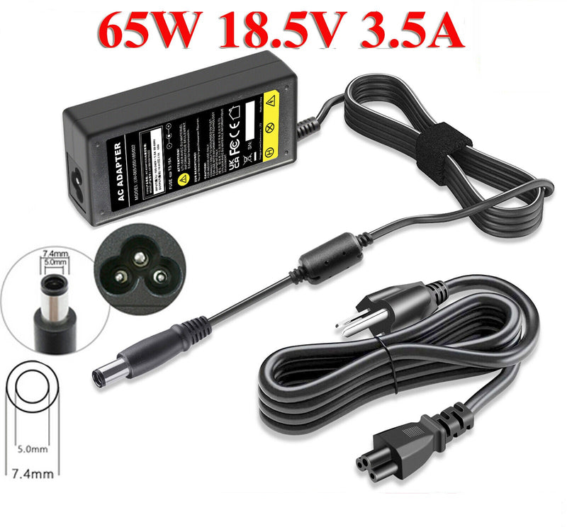 Ac Adapter Charger For Hp Probook 4430S 4530S 6360B 6460B Power Supply Cord Fs
