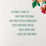 Hallmark Mothers Day Card from Son or Daughter (Everything You Do)
