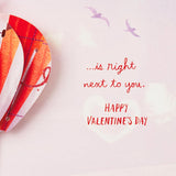 Hallmark Paper Wonder Valentines Day Pop Up Card for Significant Other (Hot Air Balloon Valentine)